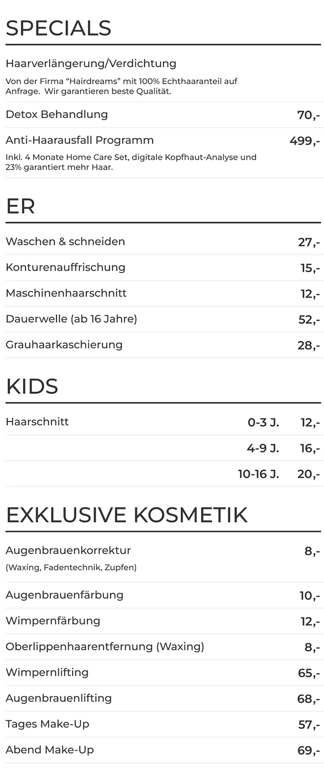 Make-Up und Styling bei Boos Friseure