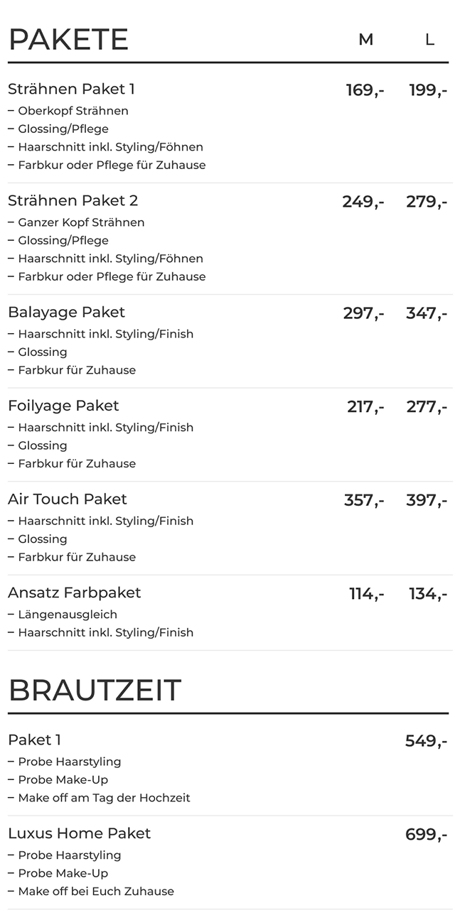 Make-Up und Styling bei Boos Friseure